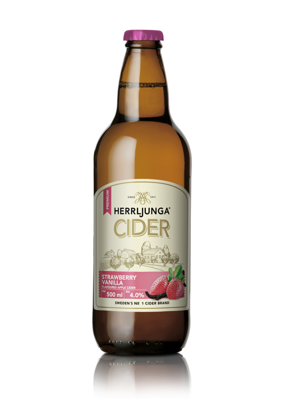 Jordgubb & Vanilj | 50 cl