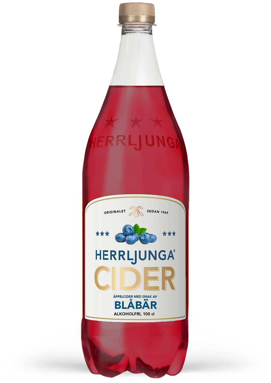 Äppelcider med smak av blåbär, | 100 cl Original